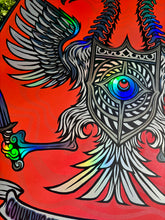 Load image into Gallery viewer, Rainbow Foil Johnny Blue Skies - Columbus, OH AP Edition of 20 Artist Proof